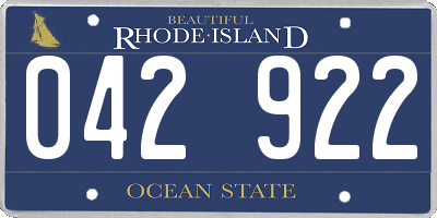 RI license plate 042922