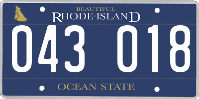 RI license plate 043018