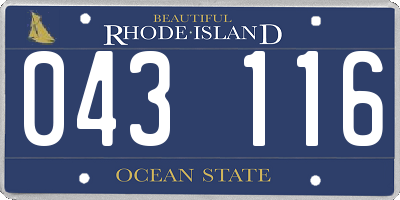 RI license plate 043116