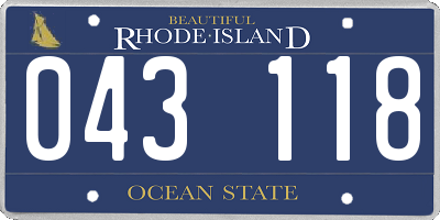 RI license plate 043118