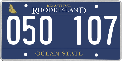 RI license plate 050107