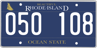 RI license plate 050108