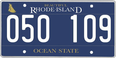 RI license plate 050109