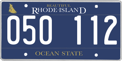 RI license plate 050112