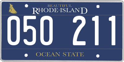 RI license plate 050211