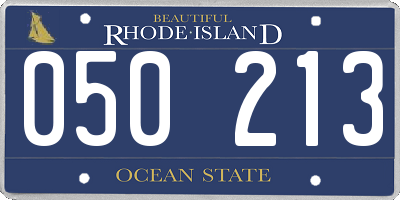 RI license plate 050213