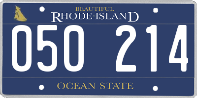 RI license plate 050214