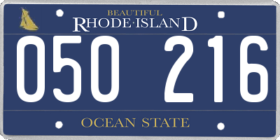 RI license plate 050216