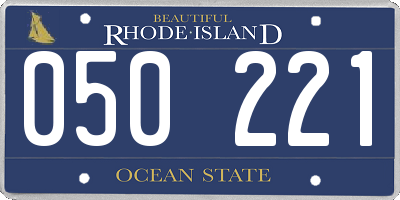 RI license plate 050221