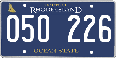 RI license plate 050226