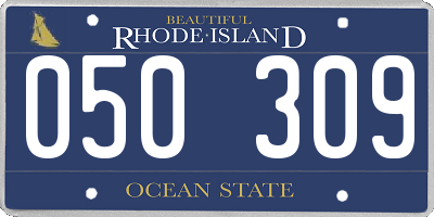 RI license plate 050309