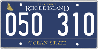 RI license plate 050310