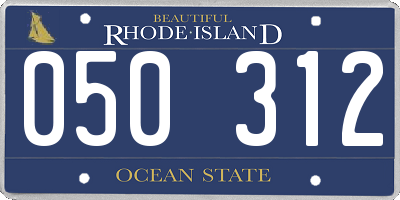 RI license plate 050312