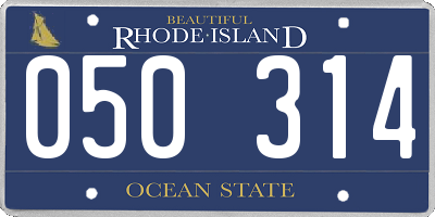 RI license plate 050314