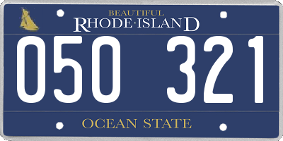 RI license plate 050321