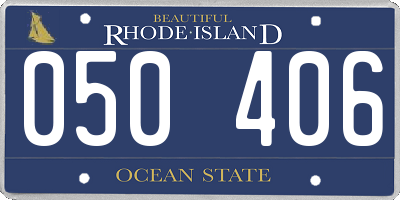 RI license plate 050406
