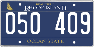 RI license plate 050409