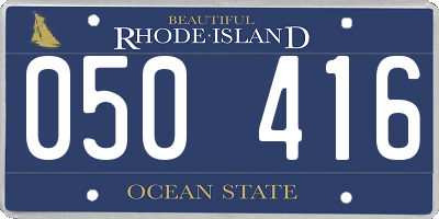 RI license plate 050416