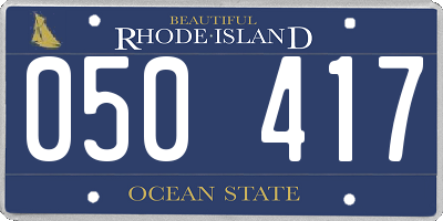 RI license plate 050417