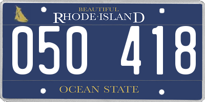 RI license plate 050418