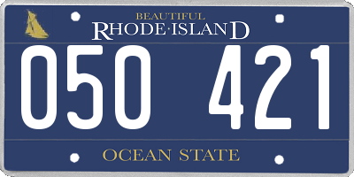 RI license plate 050421