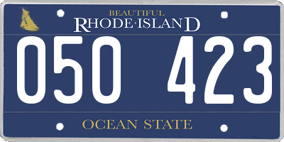 RI license plate 050423