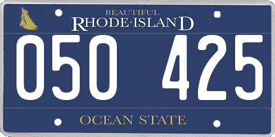 RI license plate 050425