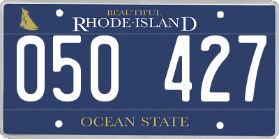 RI license plate 050427