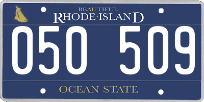 RI license plate 050509