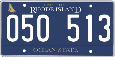 RI license plate 050513