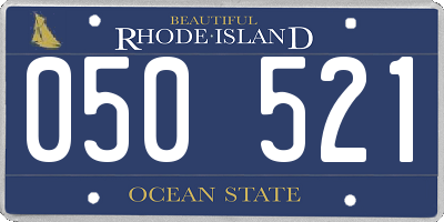 RI license plate 050521