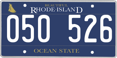 RI license plate 050526