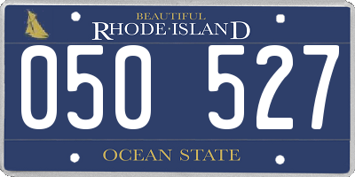 RI license plate 050527