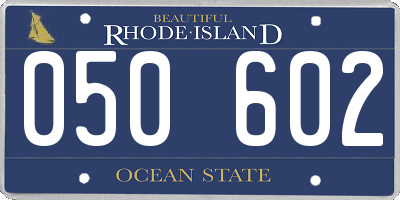 RI license plate 050602