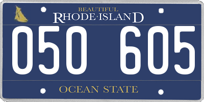 RI license plate 050605
