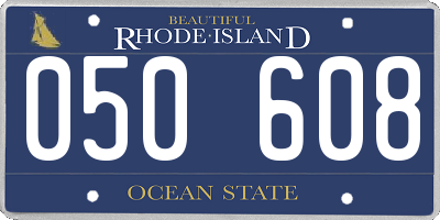 RI license plate 050608