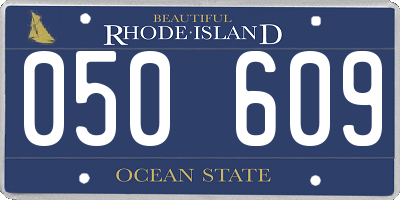 RI license plate 050609