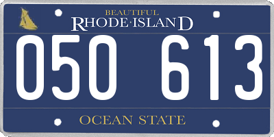 RI license plate 050613