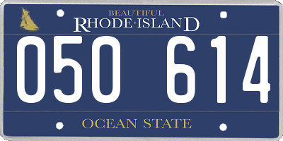 RI license plate 050614