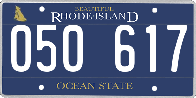 RI license plate 050617