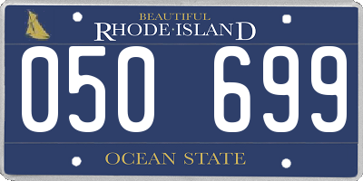 RI license plate 050699