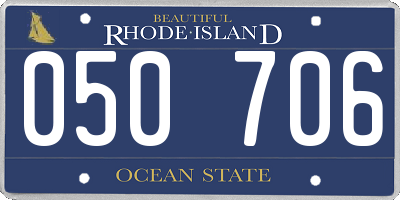 RI license plate 050706