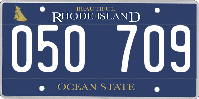RI license plate 050709