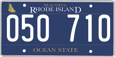 RI license plate 050710