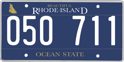 RI license plate 050711