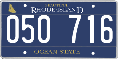 RI license plate 050716