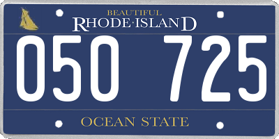 RI license plate 050725