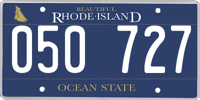 RI license plate 050727