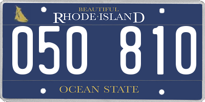 RI license plate 050810