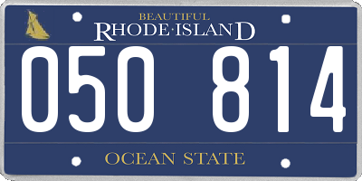 RI license plate 050814